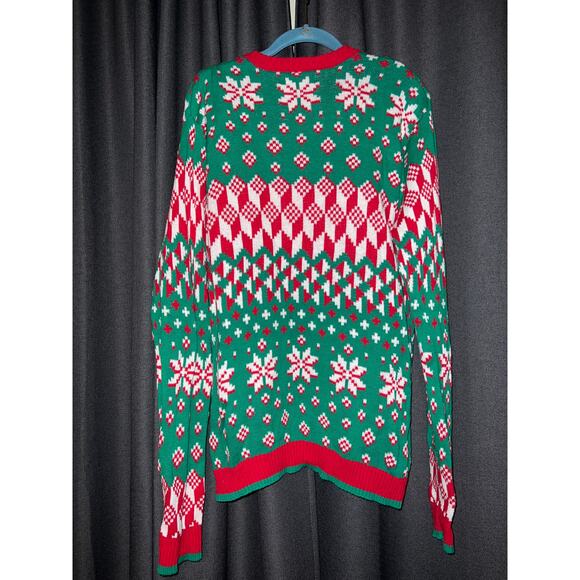 Ugly Christmas Sweater Xmas Size Medium - Picture 3 of 3